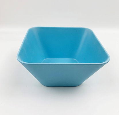 Manufacturer Eco Friendly Biodegradable Branded Bamboo Fiber Square Bowl used in Dishwasher Safe