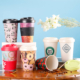 Reusable Customized Bamboo Coffee Cups Travel Mug with Lid 16oz 470ml